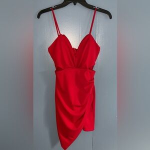 Fashion Nova Sleeveless Mini Dress•M•Red